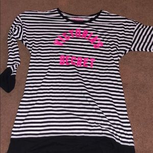 VS night dress and PINK sports bra